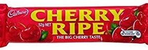 Cadbury Cherry Ripe Snack Bar 52G (Pack of 4)