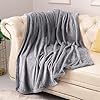 KMUSET Fleece Blanket Throw Blanket Size Grey Lightweight Super Soft Comfortable Luxury Bed Blanket Microfiber Factory Store