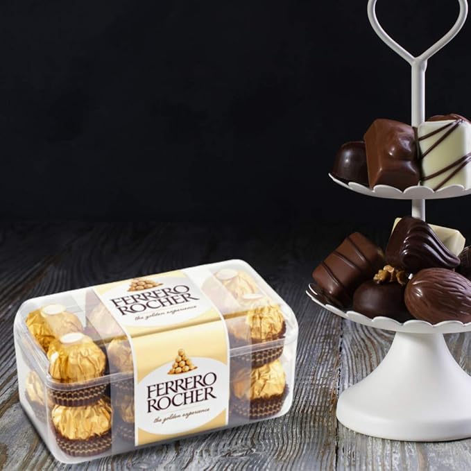 Ferrero Rocher Chocolate – 16 Pcs, 200 gm (2 x Ferrero 16 Pcs, 200g) - Image 3