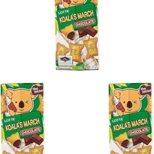 Lotte Koala’s March Chocolate Filled Cookies, 37 g (Pack of 3)