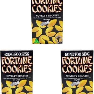 Kong Foo Sing Foo Sing Fortune Cookies, 100 g (Pack of 3)
