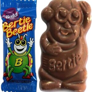 Bertie Beetle Chocolates 50 Pack – Bulk Value Pack – Australian Made Chocolate Treats For Halloween Birthday Movie Night Easter Christmas