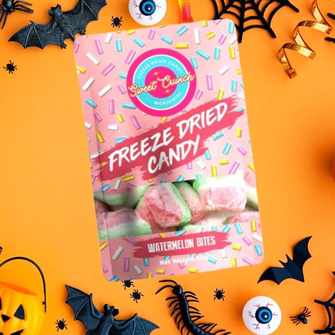 Sweet Crunch Freeze Dried Candy Watermelon Bites 50g - Image 7