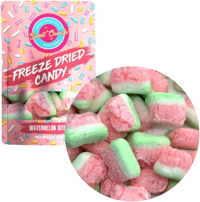 Sweet Crunch Freeze Dried Candy Watermelon Bites 50g - Image 8