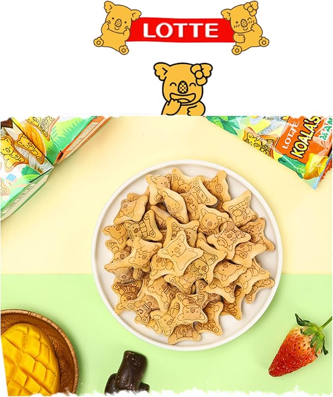 Lotte Koala’s March Strawberry Cream Filled Cookies, 37 g (Pack of 3) - Image 4