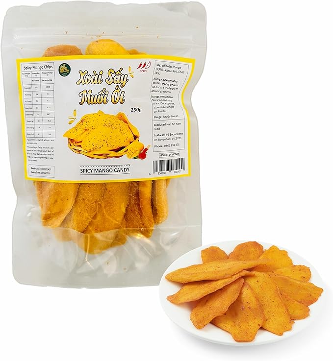 Spicy Chili Mango Slices – 500g BULK BUY, Sweet, Bold Flavor, Vegan, Resealable Bag, Exotic Snack for Spicy Food Lovers - Image 6