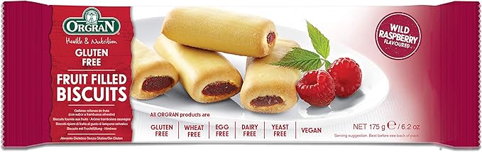 Organ Wild Raspberry Biscuits – 175 g