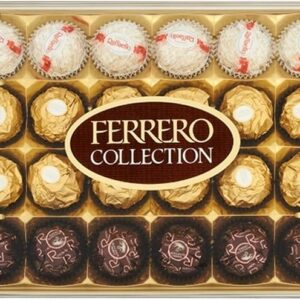 Ferrero 24 Rocher Collection chocolat truffes – Raffaello, RondNoir, Rocher. 269g de plaisir