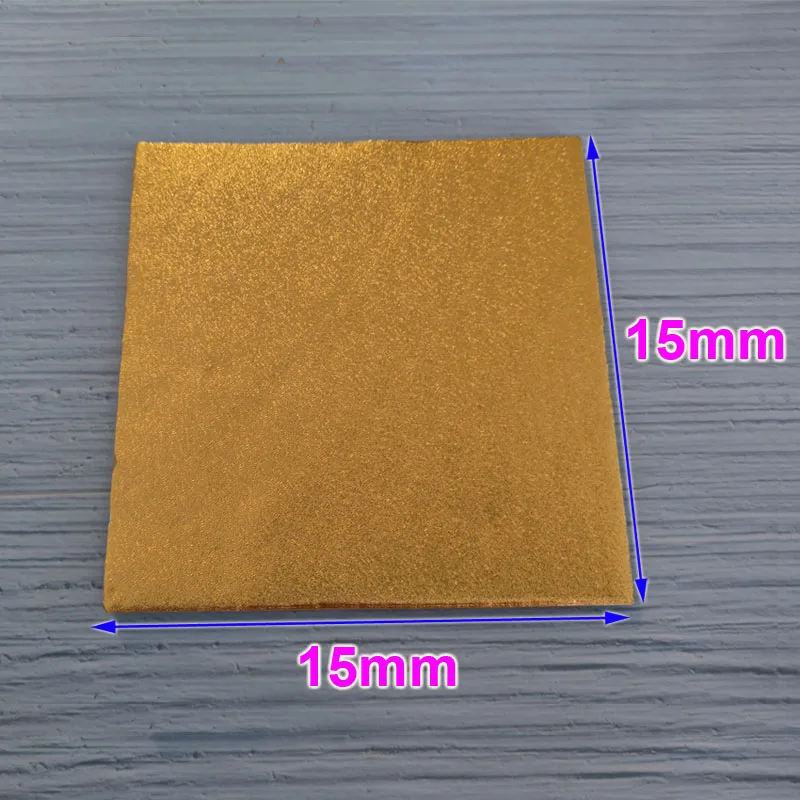 100 stks 15x15 cm Goud Zilver Roze Blauw Paars Schil Aluminiumfolie Papier Bruiloft Chocolade Wrapper Snoep Wikkelen Gebak Verpakking Zak - Image 4