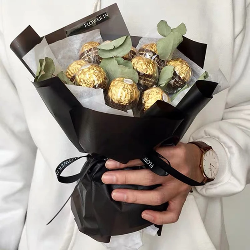 10 Stuks Transparante Bal Sferoïde Chocolade Bonbondoos DIY Snoep Boeket Lade Voor Verjaardag Bruiloft Decoratie - Image 6