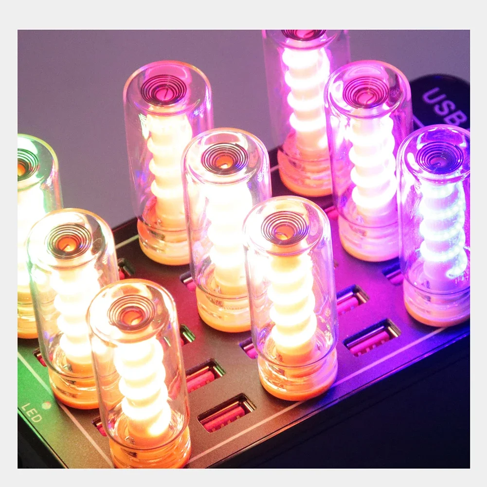 Auto USB-nachtlampje Touch Control LED-gloeilamp Draagbare verlichting Plug en Play Decoratief sfeerlicht voor thuisslaapkamer - Image 3