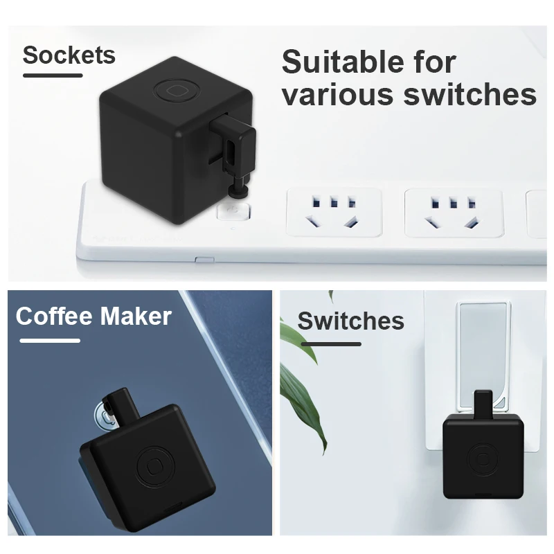 Tuya Zigbee Smart Fingerbot Schakelaar Bot Remoter Garage Gordijnen Knop Robot Pusher Werken Met Alexa Google Home Voice Assistant - Image 4