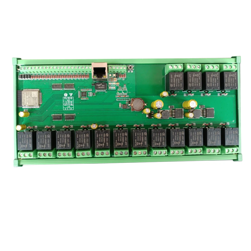 Ethernet Relais Board 16 32 Kanaals ESP32 Wifi Mqtt Home Assistent Domoticz Openhab Digitale Ingang Smart Switch