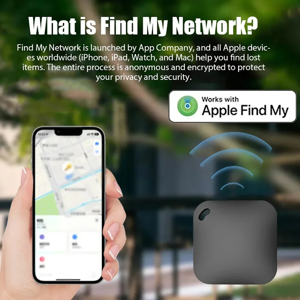 GPS Smart Bluetooth Tracker Werk met Apple Vind mijn APP ITag Anti-verloren herinneringsapparaat MFI Rated Locator Autosleutel Huisdier Kinderen Finder - Image 4
