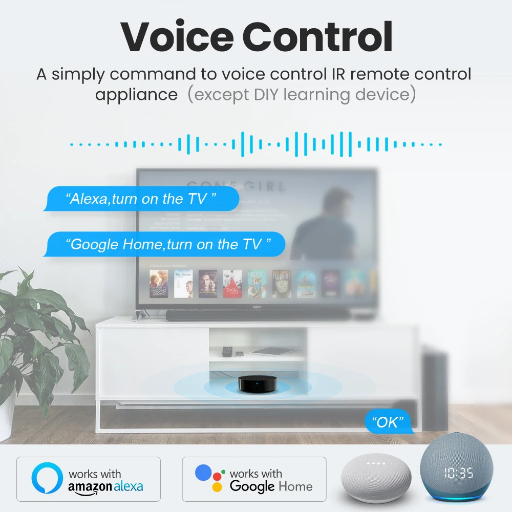 MIUCDA Tuya WiFi Smart RF IR-afstandsbediening, universele afstandsbediening Ondersteunt alle huishoudelijke apparaten en Alexa Google Home - Image 6