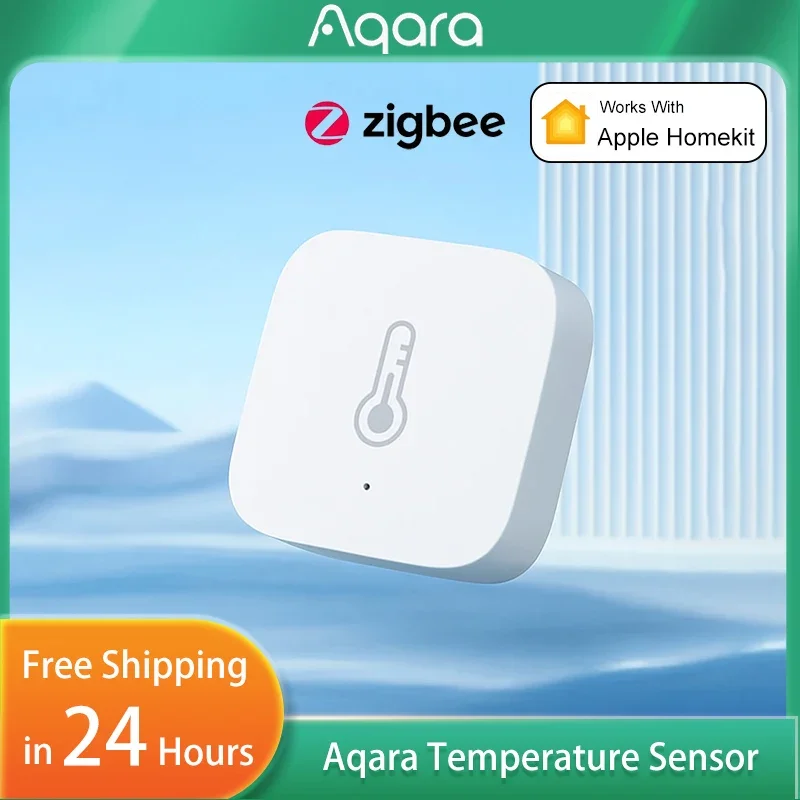 Aqara Temperatuursensor Zigbee Smart Luchtkwaliteit Druk Temperatuur Vochtigheid Sensor Kwestie Smart Home voor Apple Homekit APP
