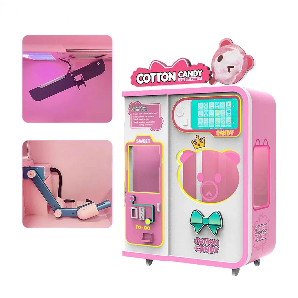 Hot Sale Wholesale Marshmallow Cotton Candy Bonbon Christmas Snacks The Taste Of Childhood For Supermarket Hot sales - Image 3