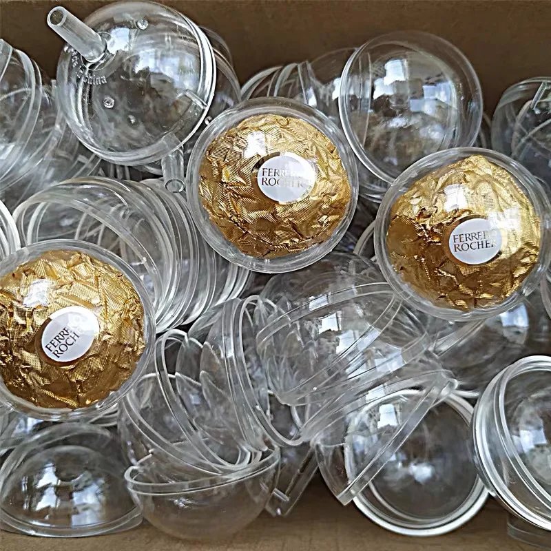 20/30/50 Stuks Clear Chocolade Wrapper Box Truffel Liner Bloem Bonbondoos Chocolade Bal Houder Case Valentijnsdag geschenk Dozen - Image 6