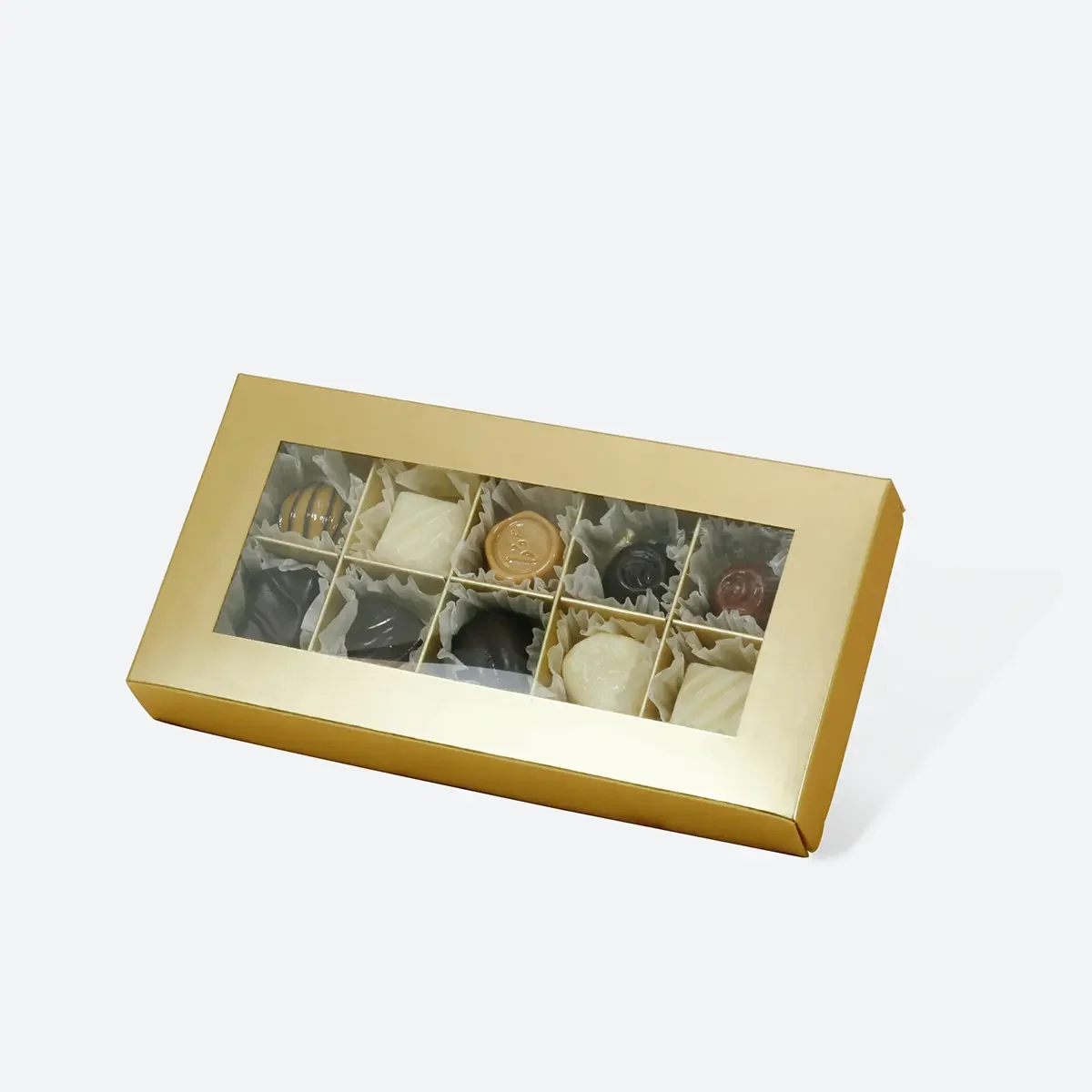 B6 Luxe chocolade stijve geschenkdoos | Aangepaste logo bruiloft/verjaardag/babycadeau/verpakking milieuvriendelijke groothandel - Image 3