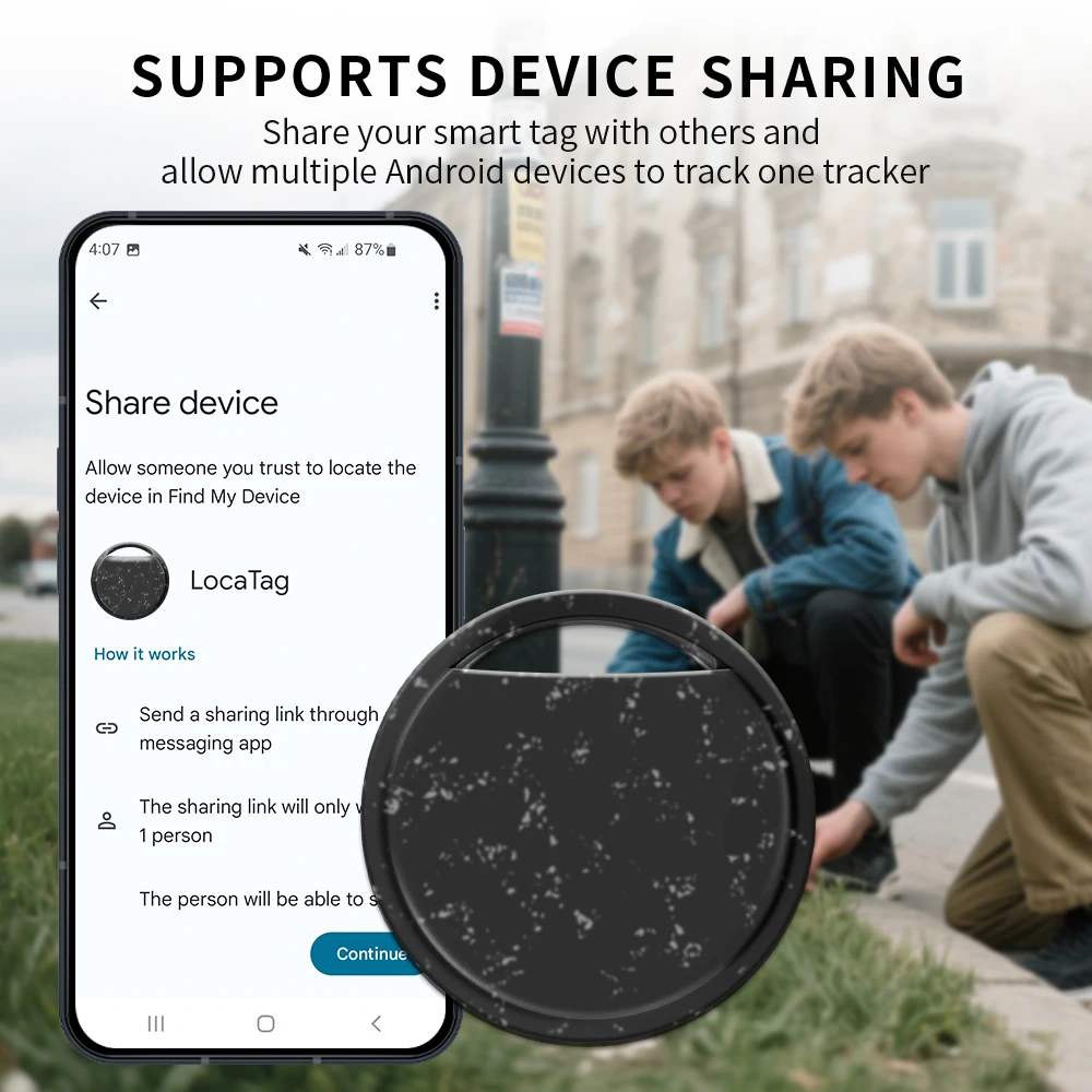4 STKS GPS Tracker Portemonnee Bagage Locator Anti Verlies voor Android Eco Smart Tag via Google's Vind Hub voor Samsung Huawei Xiaomi MOTO - Image 6