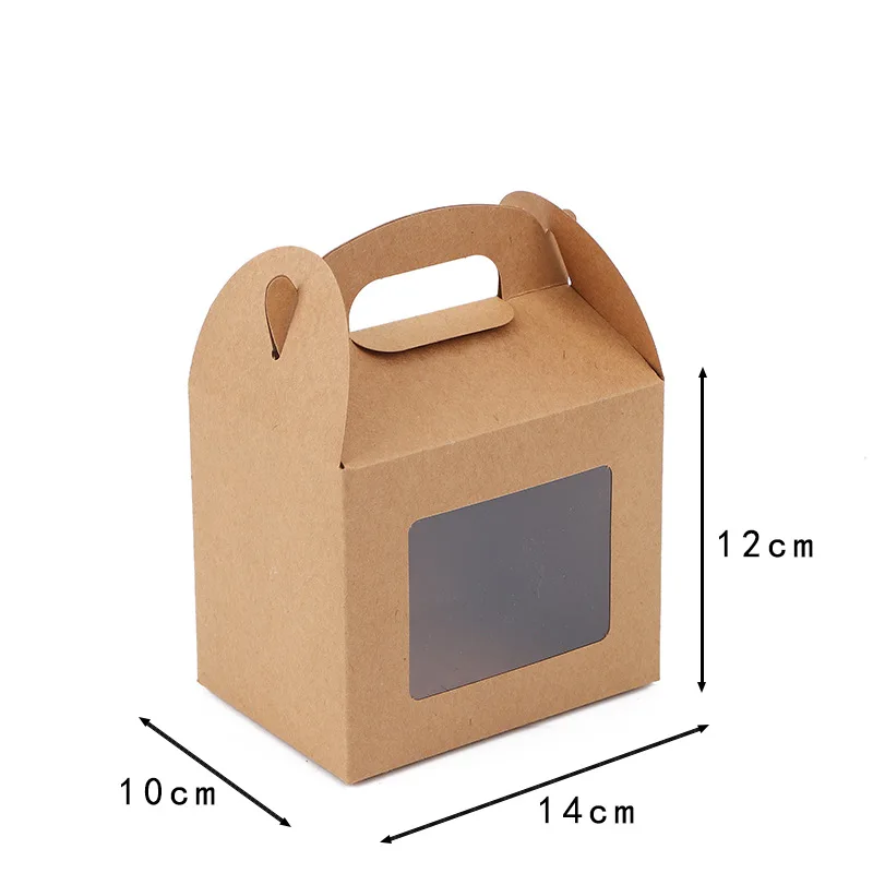10/20/30 Stuks Hoge Capaciteit Taart Verpakking Dozen Snoep Koekjes Doos Verjaardag Bruiloft Valentijn Chocolade Taart geschenkverpakking Geschenken Zakken - Image 2
