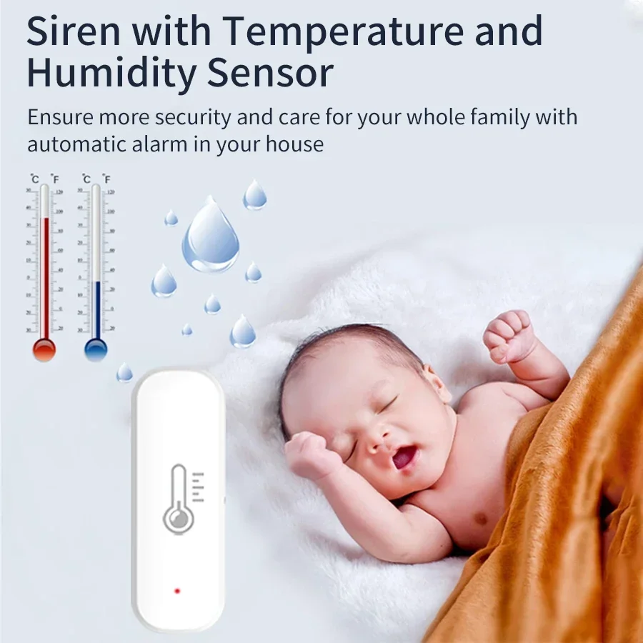 Tuya Smart Temperatuur-vochtigheidssensor Zigbee 3.0 Indoor Home Hygrometer Thermometer App Remote Monitor Werk met Alexa Google - Image 2