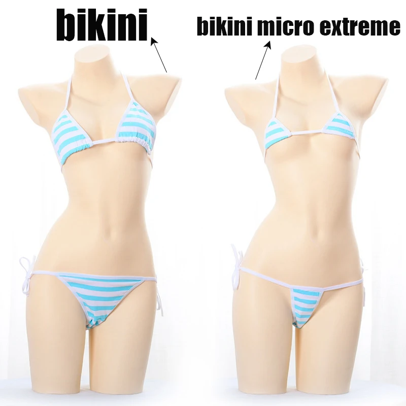 Sexy Lingerie Lolita Kawaii Mini Bikini Japanese Anime Cosplay Underwear Set Naughty Erotic Highcut Backless Women Costumes - Image 5