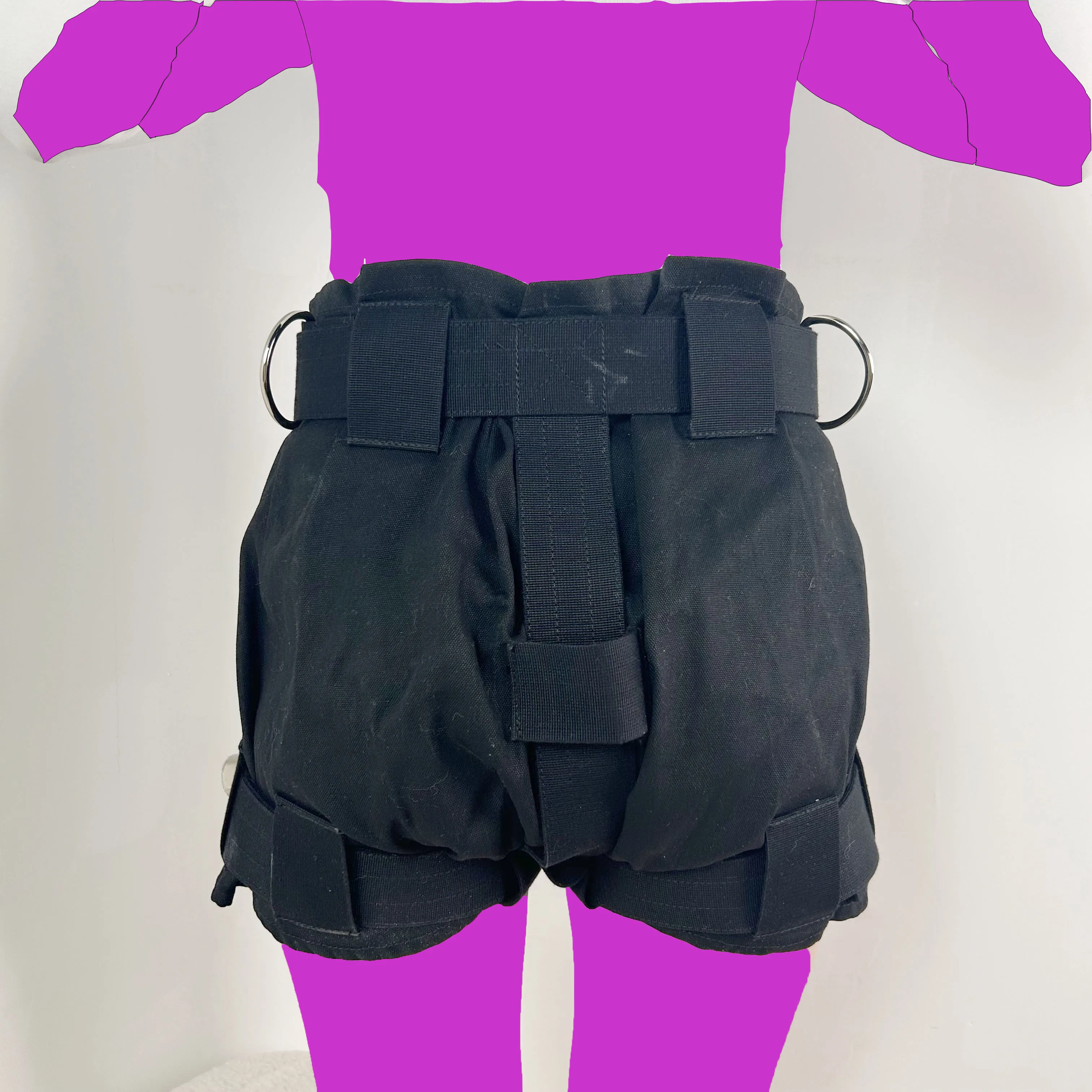 ABDL/DDLG Lockable Diaper Cover Shorts Chastity Underwear Bondage Clothing Training Pants Adult Punishment Anti-Diaper Removal - Image 5