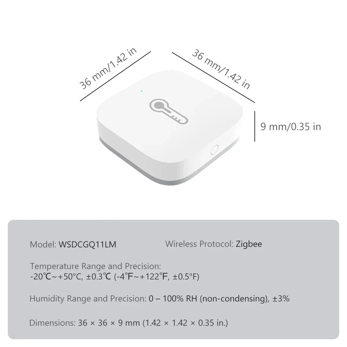Aqara Temperatuursensor Zigbee Smart Luchtkwaliteit Druk Temperatuur Vochtigheid Sensor Kwestie Smart Home voor Apple Homekit APP - Image 6
