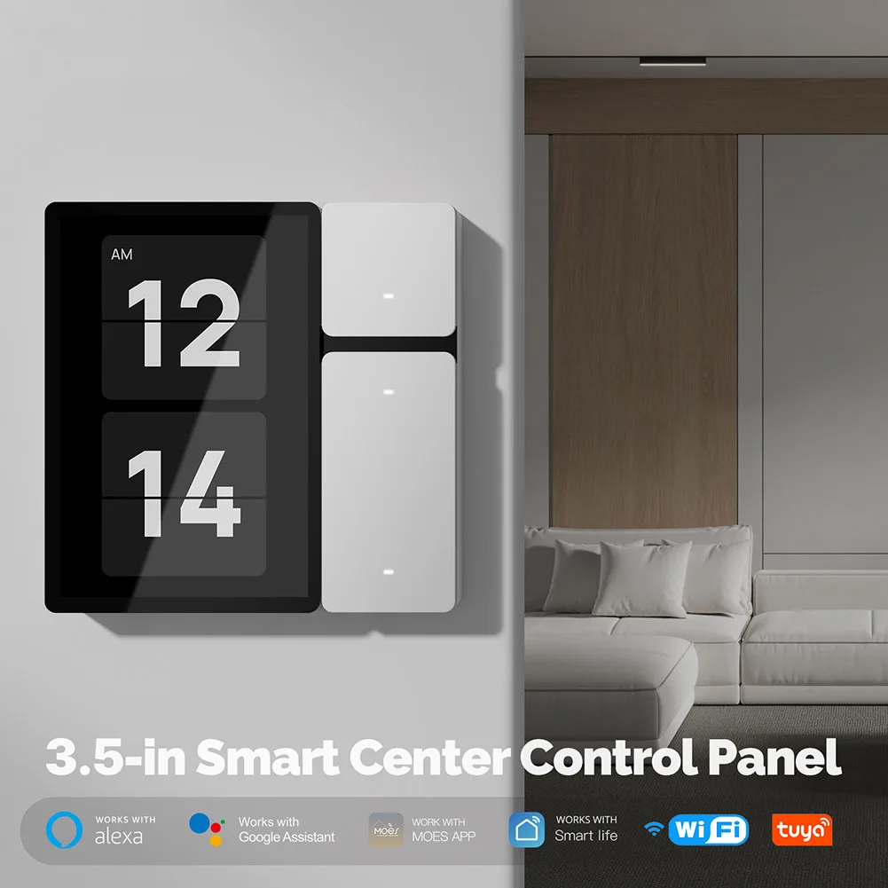 WiFi voor Tuya 3,5 inch touchscreen scèneschakelaar Smart touchscreen IR-afstandsbediening Multifunctioneel touchscreen-bedieningspaneel - Image 4