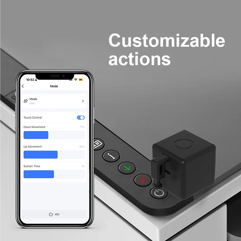 Tuya Zigbee Smart Fingerbot Schakelaar Bot Remoter Garage Gordijnen Knop Robot Pusher Werken Met Alexa Google Home Voice Assistant - Image 5