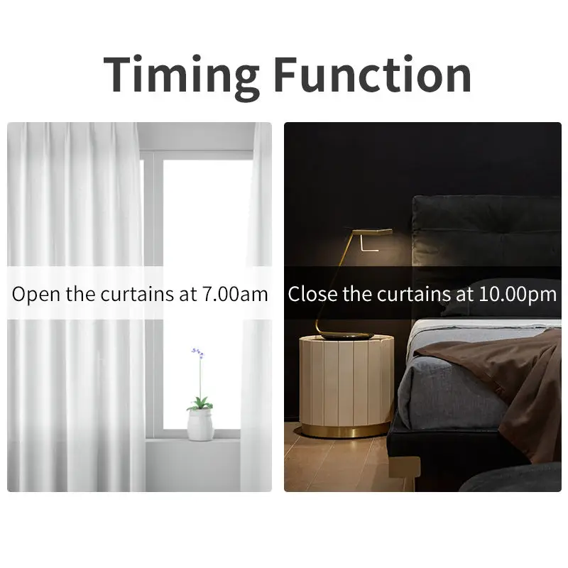 Goedkope Tuya 3e generatie Kortere WiFi Gordijn Motor Elektrische somfy Track Rail Rod Automatisch Systeem Smart Home Gordijnen Afstandsbediening gordijn automatisch smart life electric curtain gordijn rails - Image 5