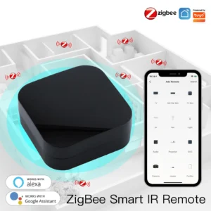 ZigBee Infrarood IR-afstandsbediening Werkt met Alexa Google Home Airconditioner TV IR-afstandsbediening Aangedreven door Tuya voor Smart Home