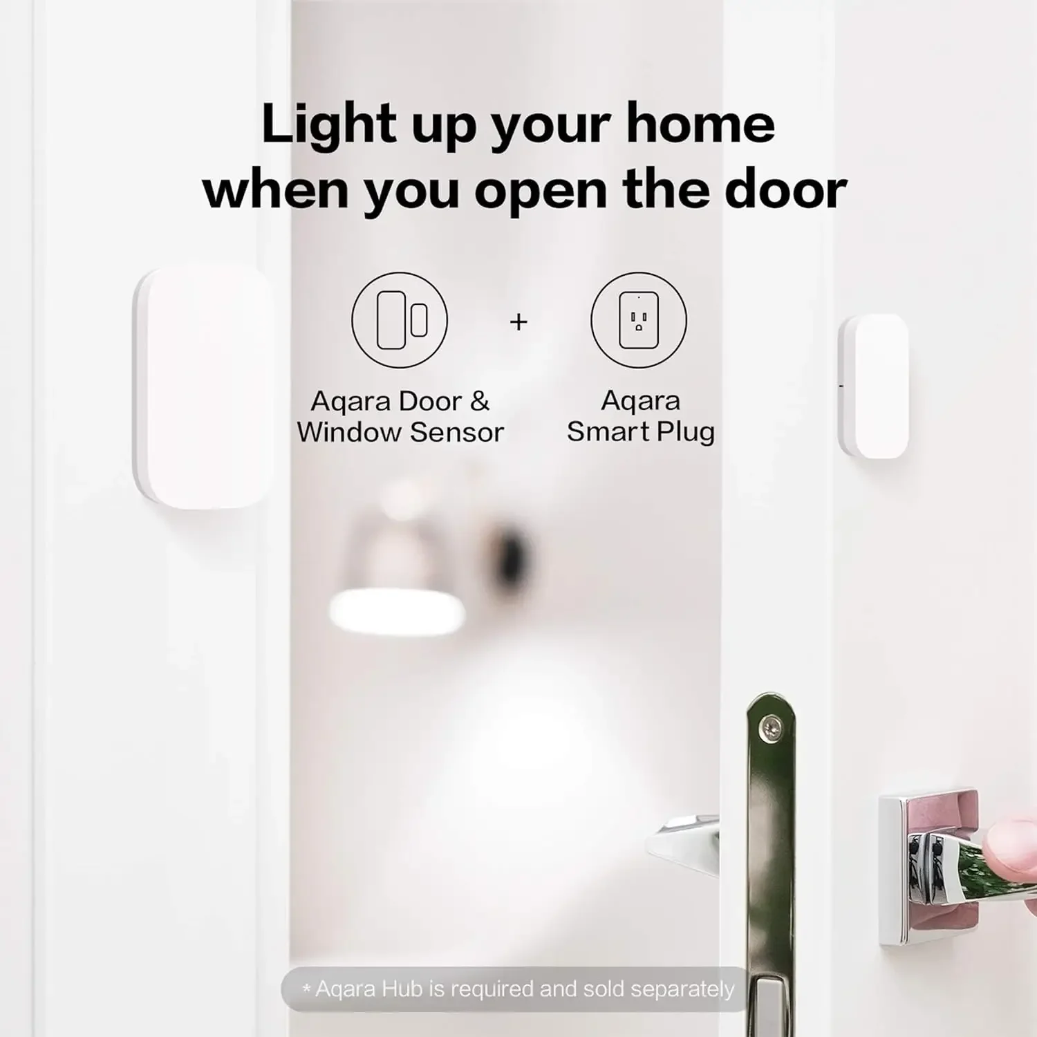 Aqara Smart Deur Raam Sensor Zigbee Mini Deur Sensor Draadloze Verbinding Alarm Smart Home Matter HomeKit voor Mijia Mi Home APP - Image 3