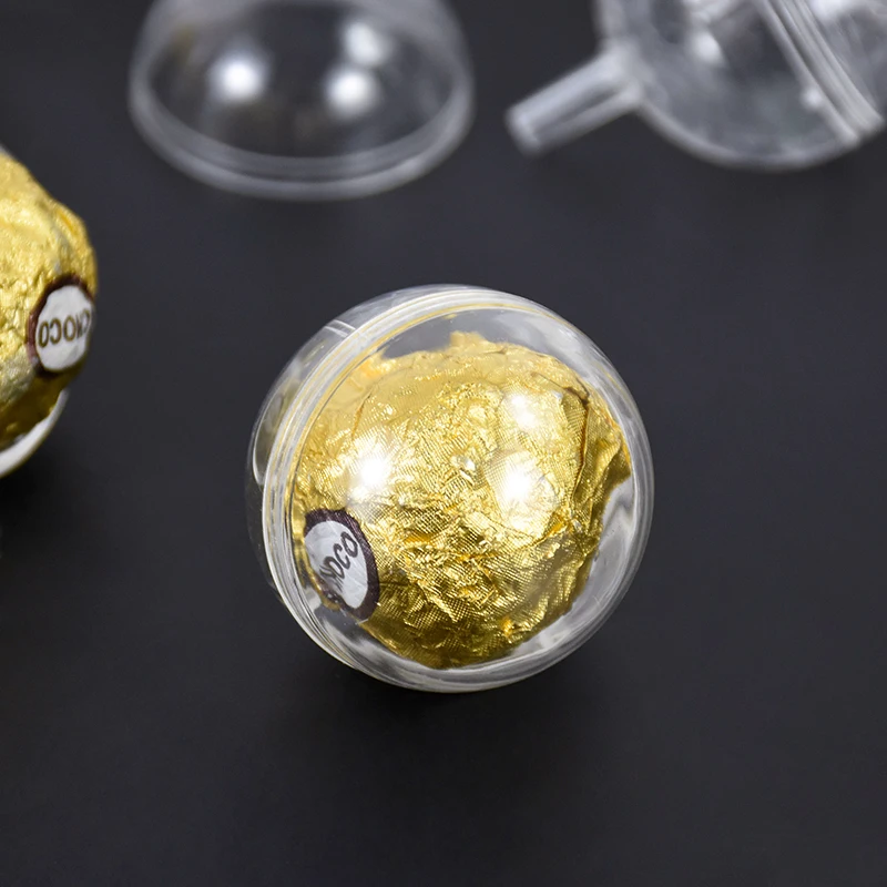 10/20 Stuks Clear Chocolade Doos Truffel Liner Bloem Bonbondoos Boeket Chocolade Bal Houder Case Valentijnsdag geschenkdoos - Image 4