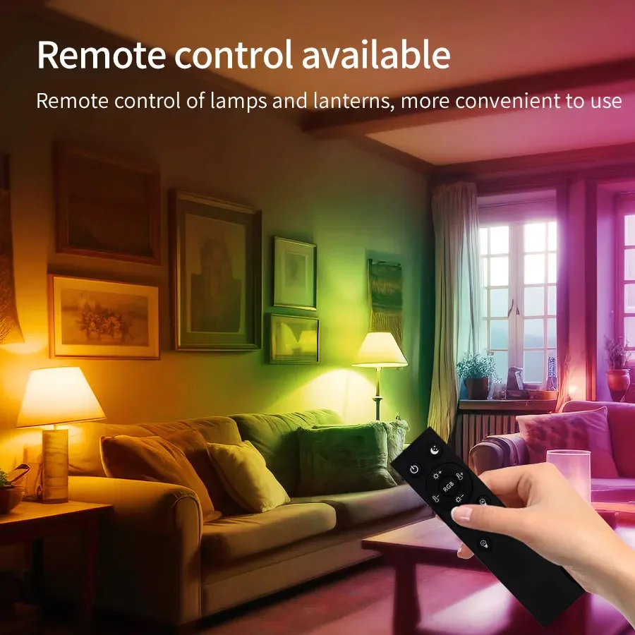 Tuya Smart LED-lamp E27 9W 220V Bluetooth RF Afstandsbediening Groepscontrole Smart Life RGB Spotlight voor Bar Slaapkamer Decorverlichting - Image 2