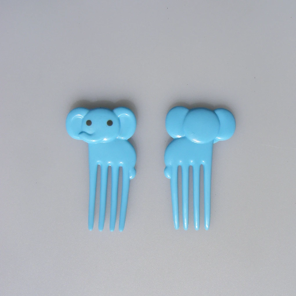 10pcs Animal Farm Fruit Fork Mini Cartoon Children Snack Cake Dessert Food Pick Toothpick Bento Lunches Party Decor Random Color - Image 5