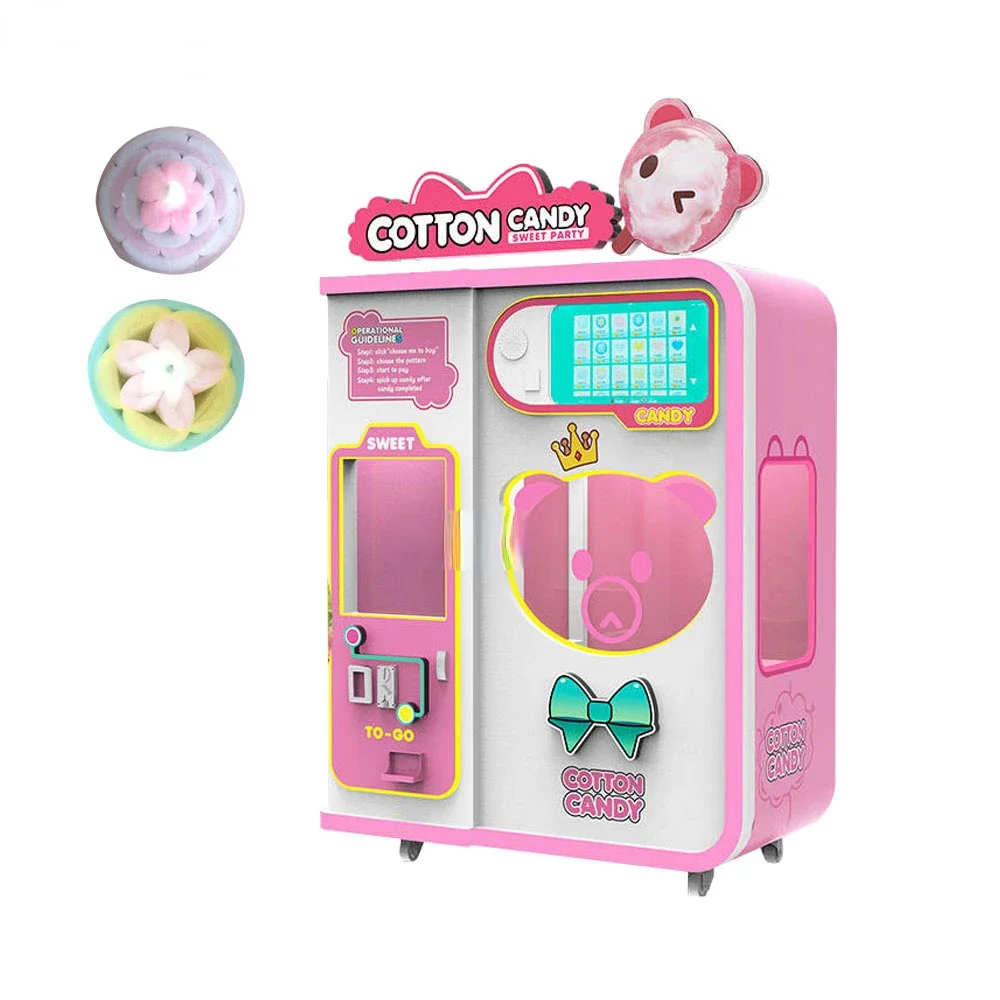 Hot Sale Wholesale Marshmallow Cotton Candy Bonbon Christmas Snacks The Taste Of Childhood For Supermarket Hot sales